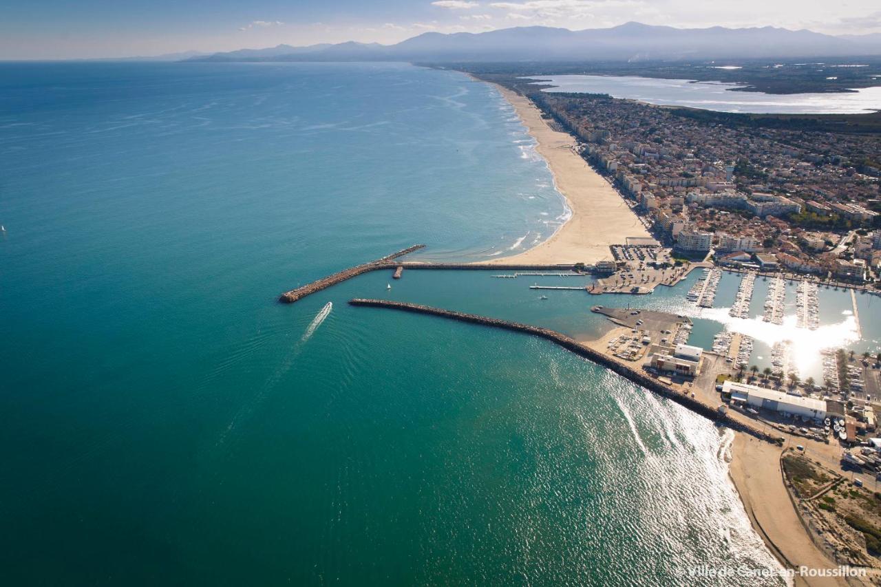 "Dream" Magnifique Vue Mer, Terrasse, Parking, Le Reve Leilighet Canet-en-Roussillon Eksteriør bilde